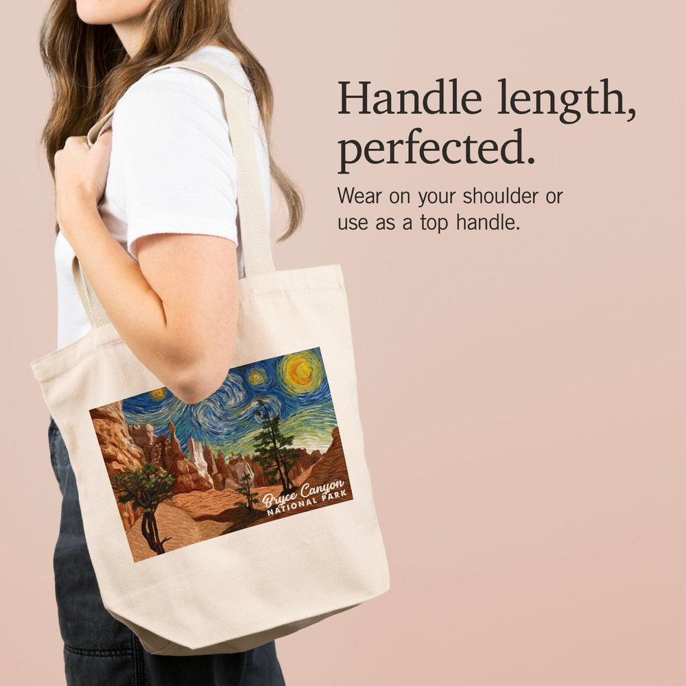 Bryce Canyon National Park, Starry Night National Park Series, Tote Bag Totes Lantern Press 