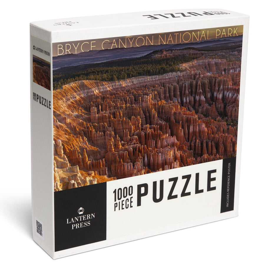 Bryce Canyon National Park, Utah, Canyon Sunset, Jigsaw Puzzle Puzzle Lantern Press 