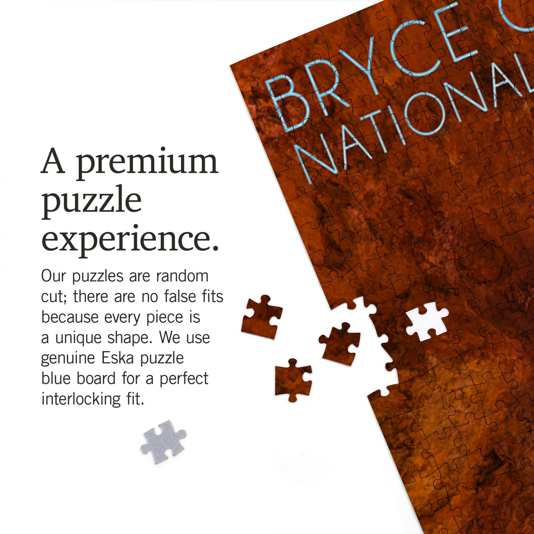 Bryce Canyon National Park, Utah, Navajo Loop Trail, Jigsaw Puzzle Puzzle Lantern Press 