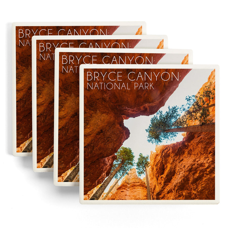 Bryce Canyon National Park, Utah, Navajo Loop Trail, Lantern Press Photography, Coaster Set - Lantern Press