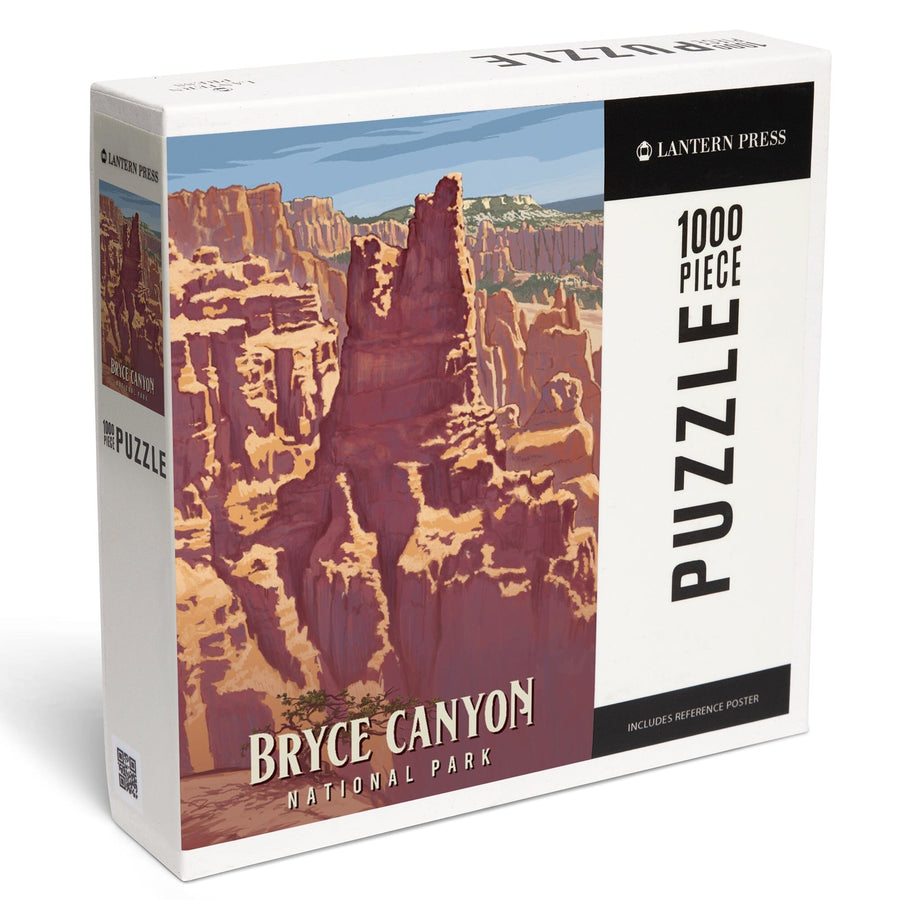 Bryce Canyon National Park, Utah, Painterly National Park Series, Jigsaw Puzzle Puzzle Lantern Press 