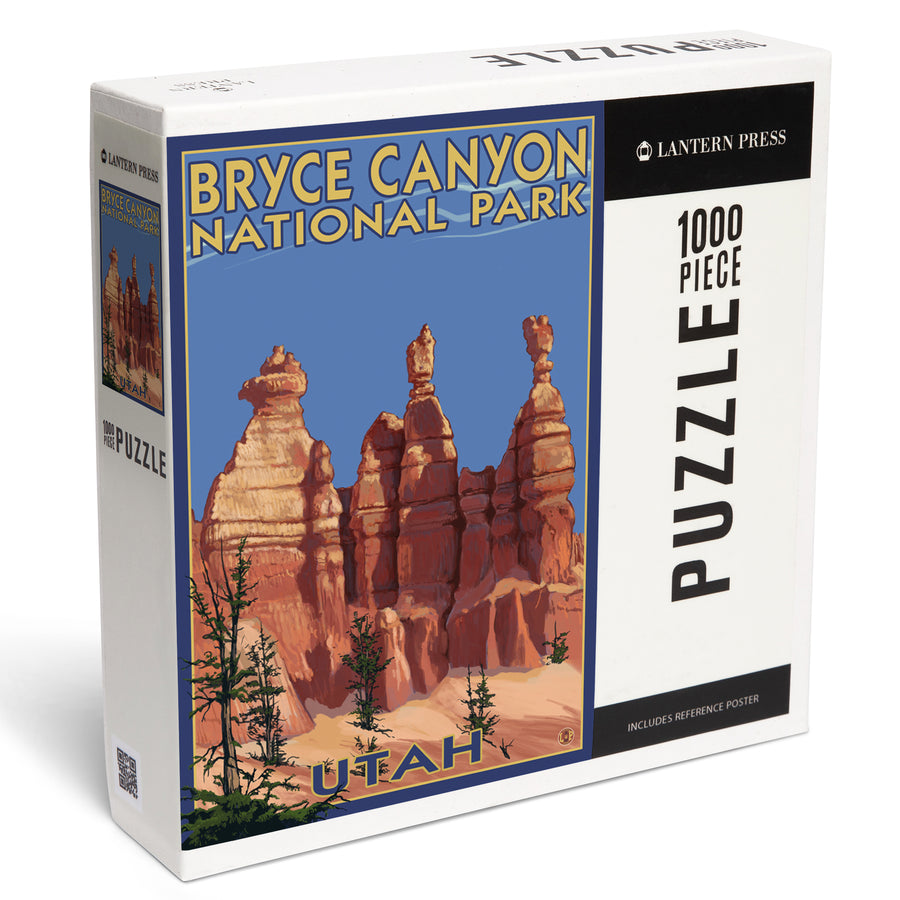 Bryce Canyon National Park, Utah, Summer #2, Jigsaw Puzzle Puzzle Lantern Press 