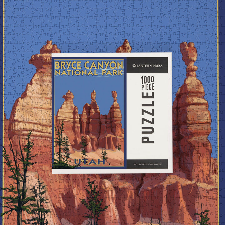 Bryce Canyon National Park, Utah, Summer #2, Jigsaw Puzzle Puzzle Lantern Press 