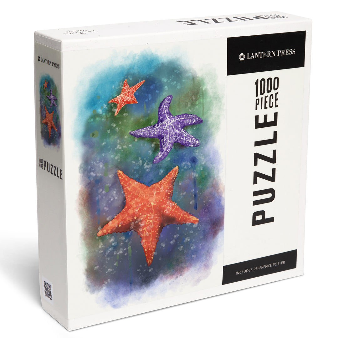 Starfish, Watercolor, Jigsaw Puzzle