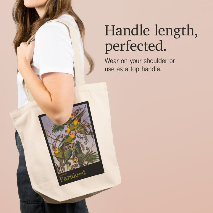 Audubon Birds of North America, Parakeet, Tote Bag