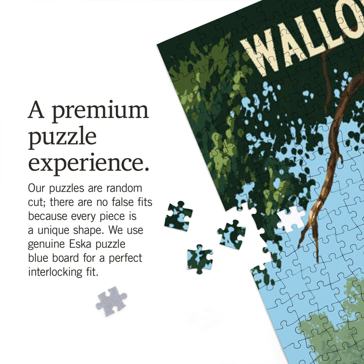 Wallowa County, Oregon, Painterly, Roosevelt Elk, 1000 Piece Jigsaw Puzzle