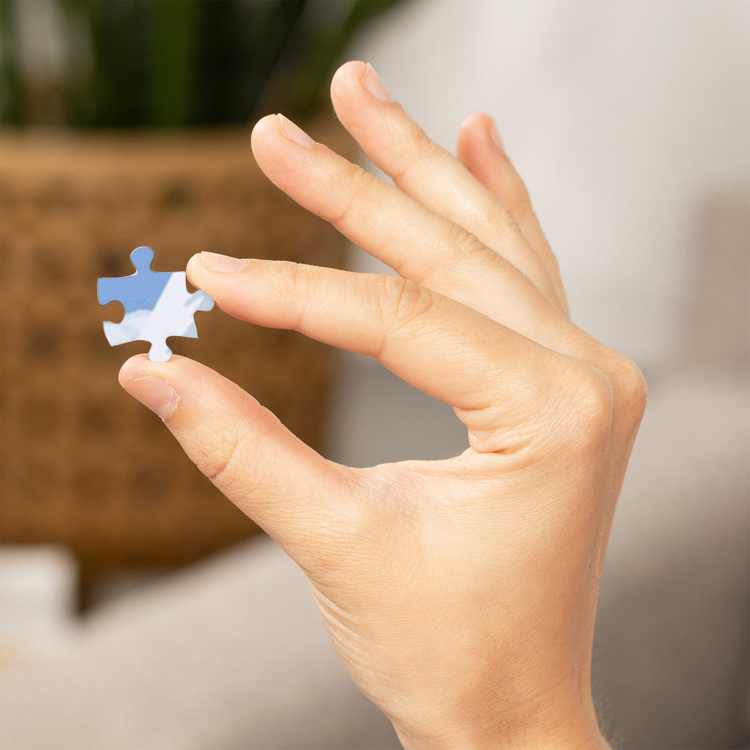 Rhode Island, Painterly, Sloop Sailboat and Lake, 1000 Piece Jigsaw Puzzle