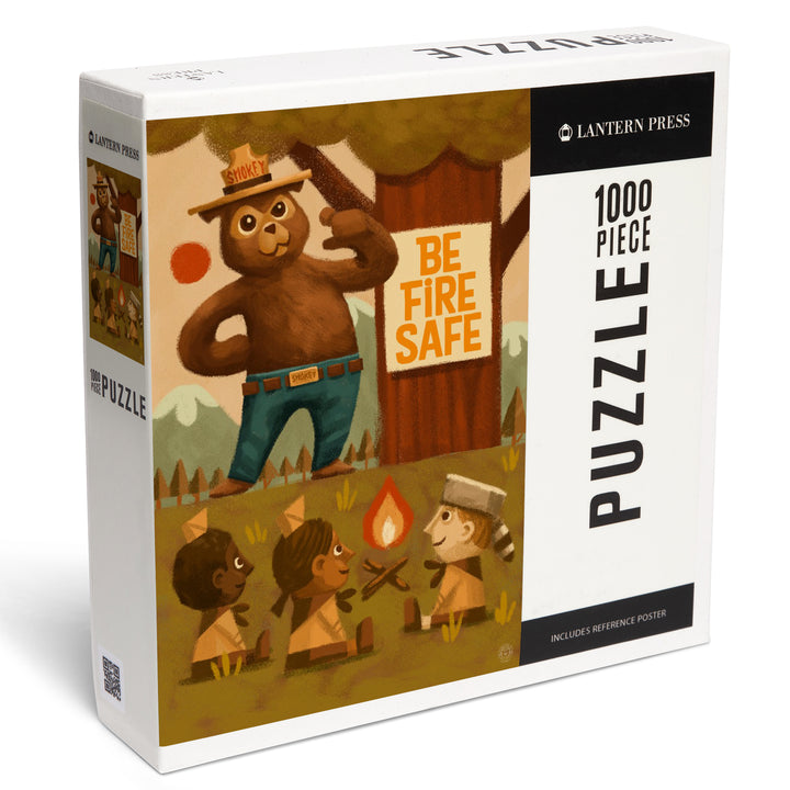 Smokey Bear, Fire Safety School, Officially Licensed, Jigsaw Puzzle