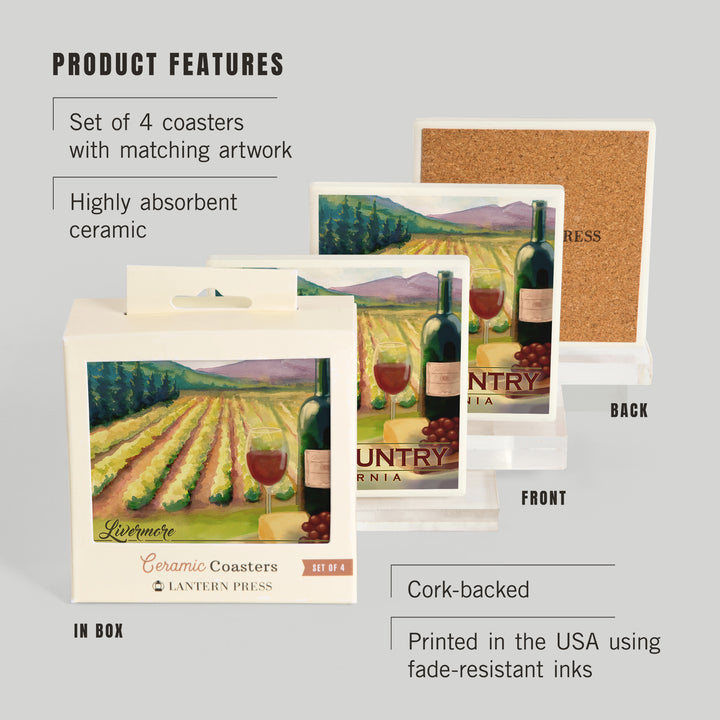 Livermore, California, Wine Country, Coasters