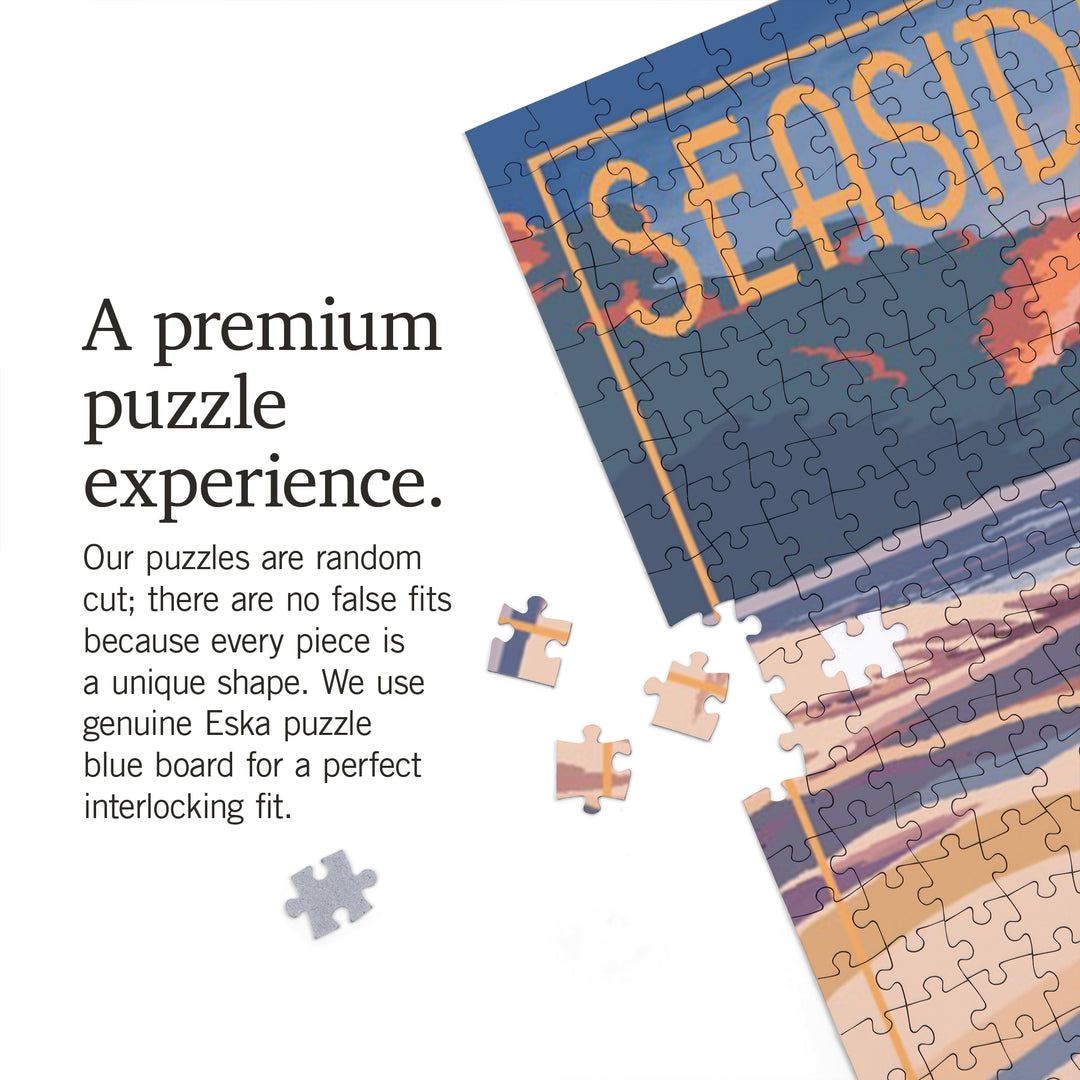 Seaside Heights, New Jersey, Sand and Beachgrass, Jigsaw Puzzle