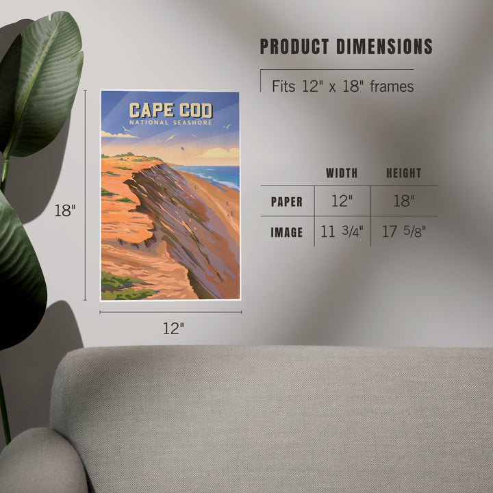 Cape Cod National Seashore, Massachusetts, Lithograph, Art & Giclee Prints