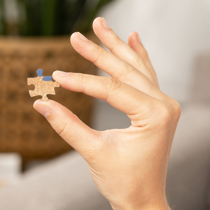 Kenai Fjords National Park, Alaska, Lithograph Park Series, Tufted Puffins, 1000 Piece Jigsaw Puzzle