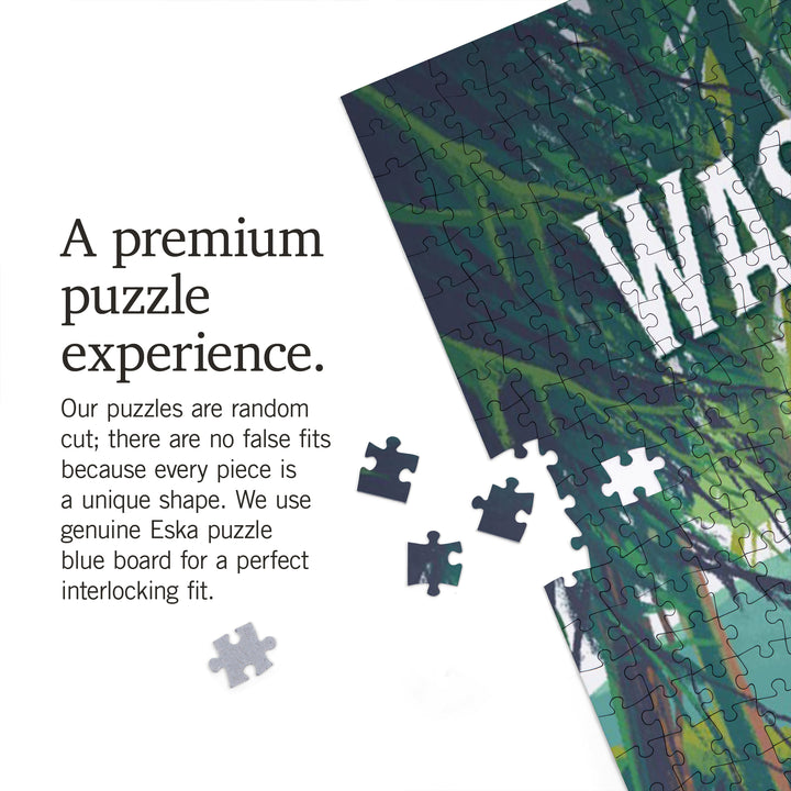 Washington, Walk In The Woods, Day Hike, 1000 Piece Jigsaw Puzzle