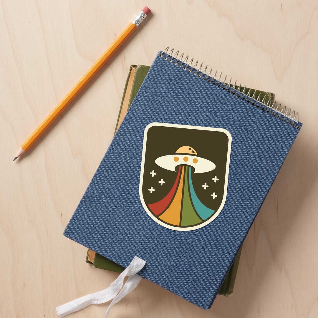 Simple Vector, Alien, Vinyl Sticker