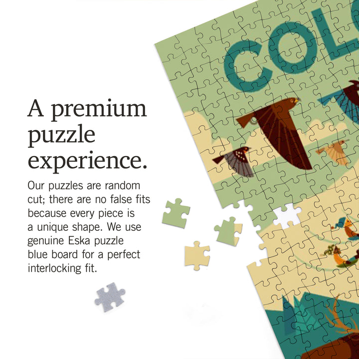 Colorado, Geometric, Wonderland, 1000 Piece Jigsaw Puzzle