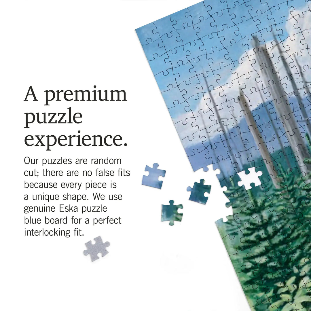 Smokey Bear, Dream of a Well-Remembered Forest Fire, Jigsaw Puzzle