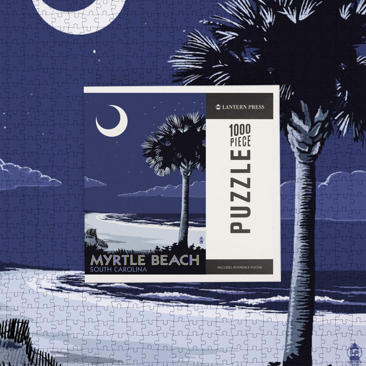 Myrtle Beach, South Carolina, Palmetto Moon, Jigsaw Puzzle