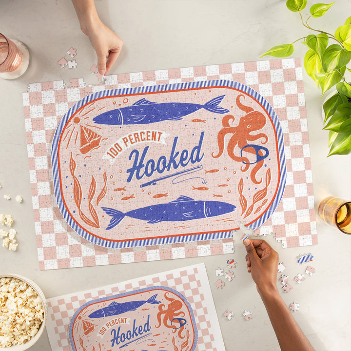 Dockside Series, 100% Hooked, 1000 Piece Jigsaw Puzzle