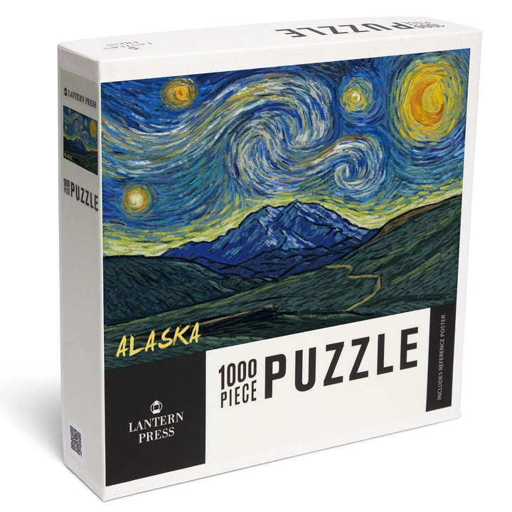 Alaska, Starry Night, Jigsaw Puzzle