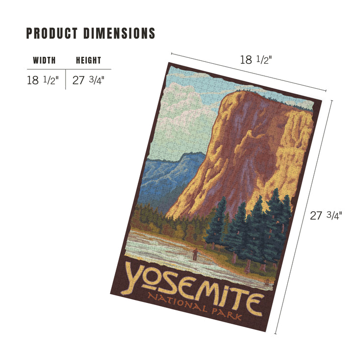 Yosemite National Park, California, El Capitan, Jigsaw Puzzle
