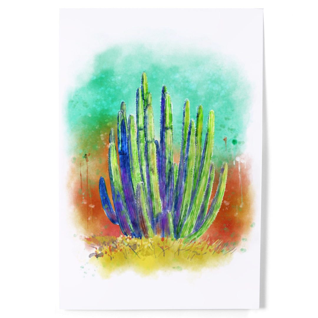 Cactus, Watercolor, Art & Giclee Prints Art Lantern Press 