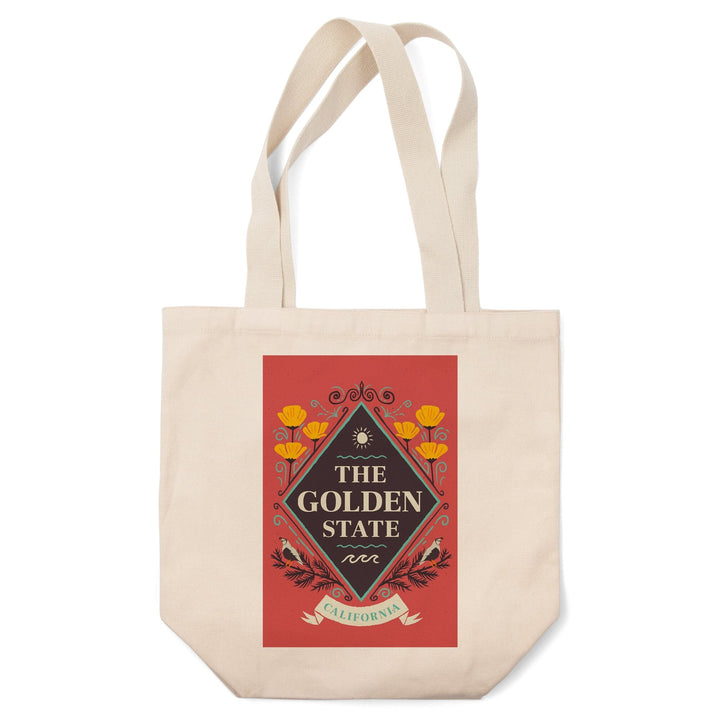 California, State Motto Crest, State Series - Lantern Press