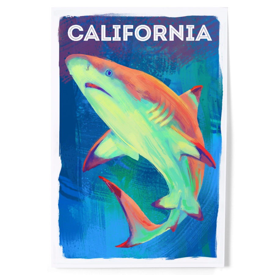 California, Vivid, Blacktip Shark, Art & Giclee Prints Art Lantern Press 