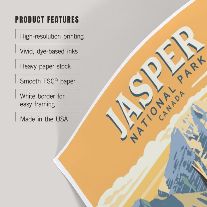 Canada, Jasper National Park, Moose, Painterly, Art & Giclee Prints Art Lantern Press 
