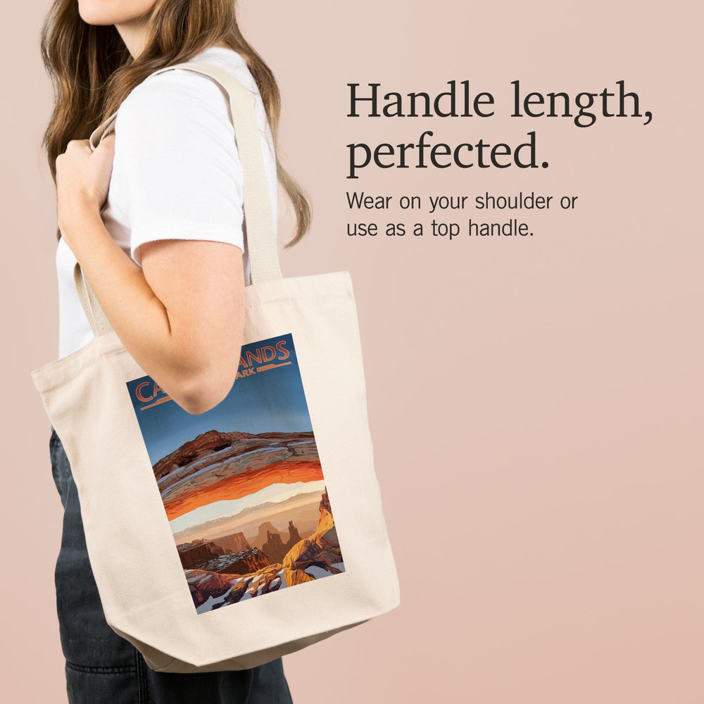 Canyonlands National Park, Utah, Arch, Painterly Series, Tote Bag Totes Lantern Press 