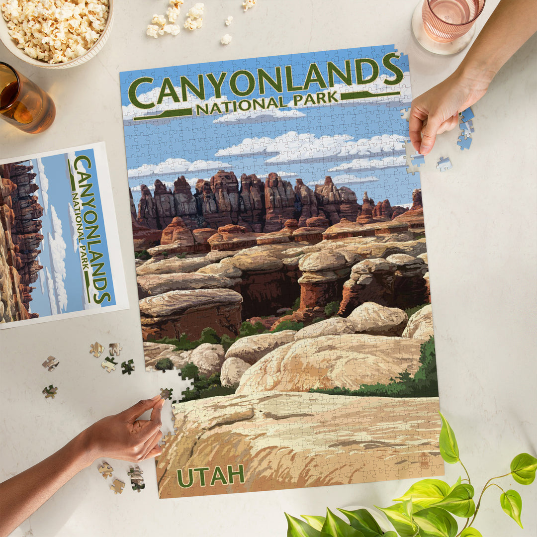 Canyonlands National Park, Utah, Jigsaw Puzzle Puzzle Lantern Press 