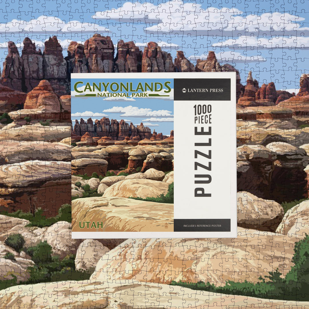 Canyonlands National Park, Utah, Jigsaw Puzzle Puzzle Lantern Press 