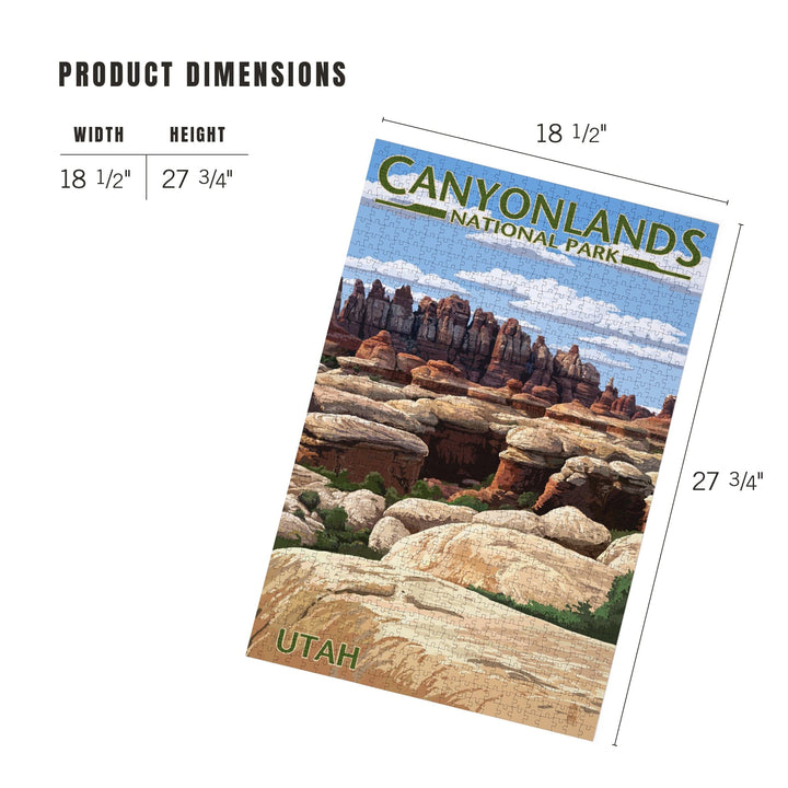 Canyonlands National Park, Utah, Jigsaw Puzzle Puzzle Lantern Press 