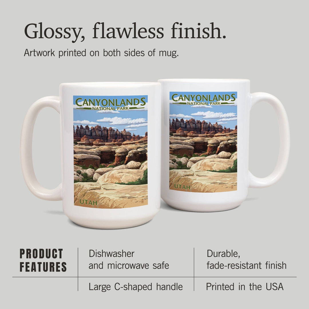 Canyonlands National Park, Utah, Lantern Press Artwork, Ceramic Mug Mugs Lantern Press 
