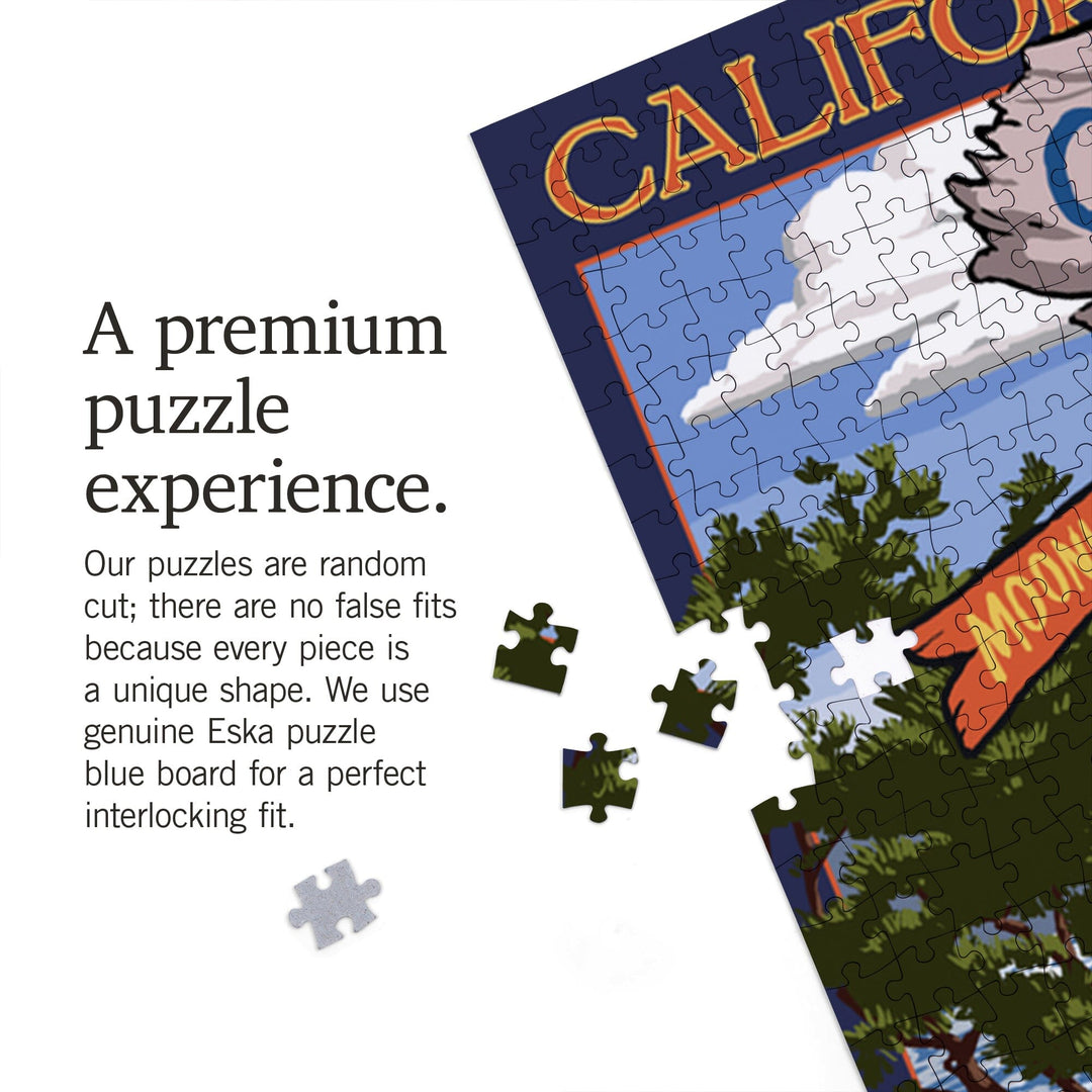 Carlsbad, California, Destinations Sign, Jigsaw Puzzle Puzzle Lantern Press 