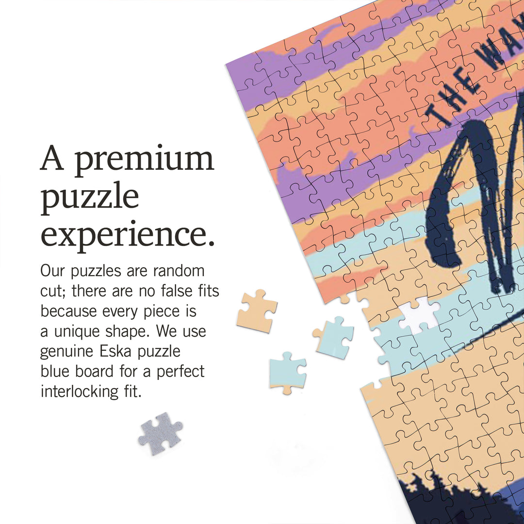 Maine, The Way Life Should Be, Canoe and Lake, 1000 Piece Jigsaw Puzzle