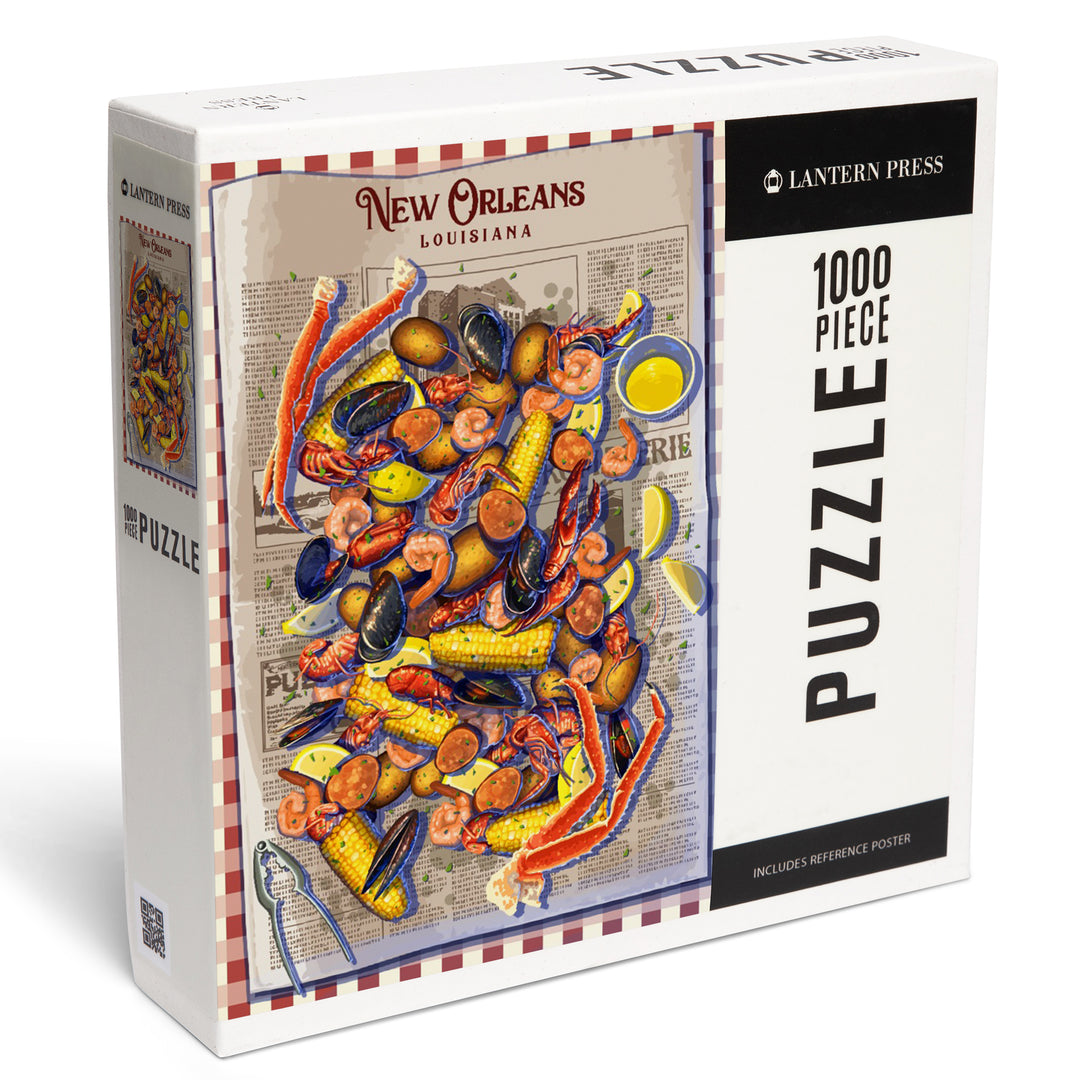 New Orleans, Louisiana, Crawfish Boil, 1000 Piece Jigsaw Puzzle