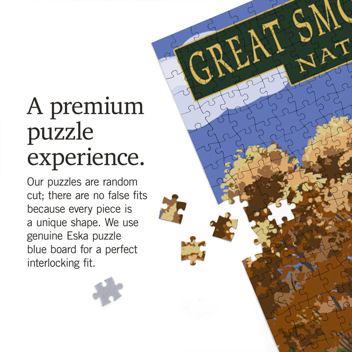 Great Smoky Mountains National Park, Tennessee, Cades Cove Baptist Church Press, Jigsaw Puzzle