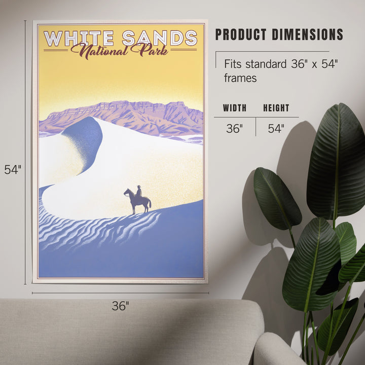 White Sands National Park, Litho, Art & Giclee Prints