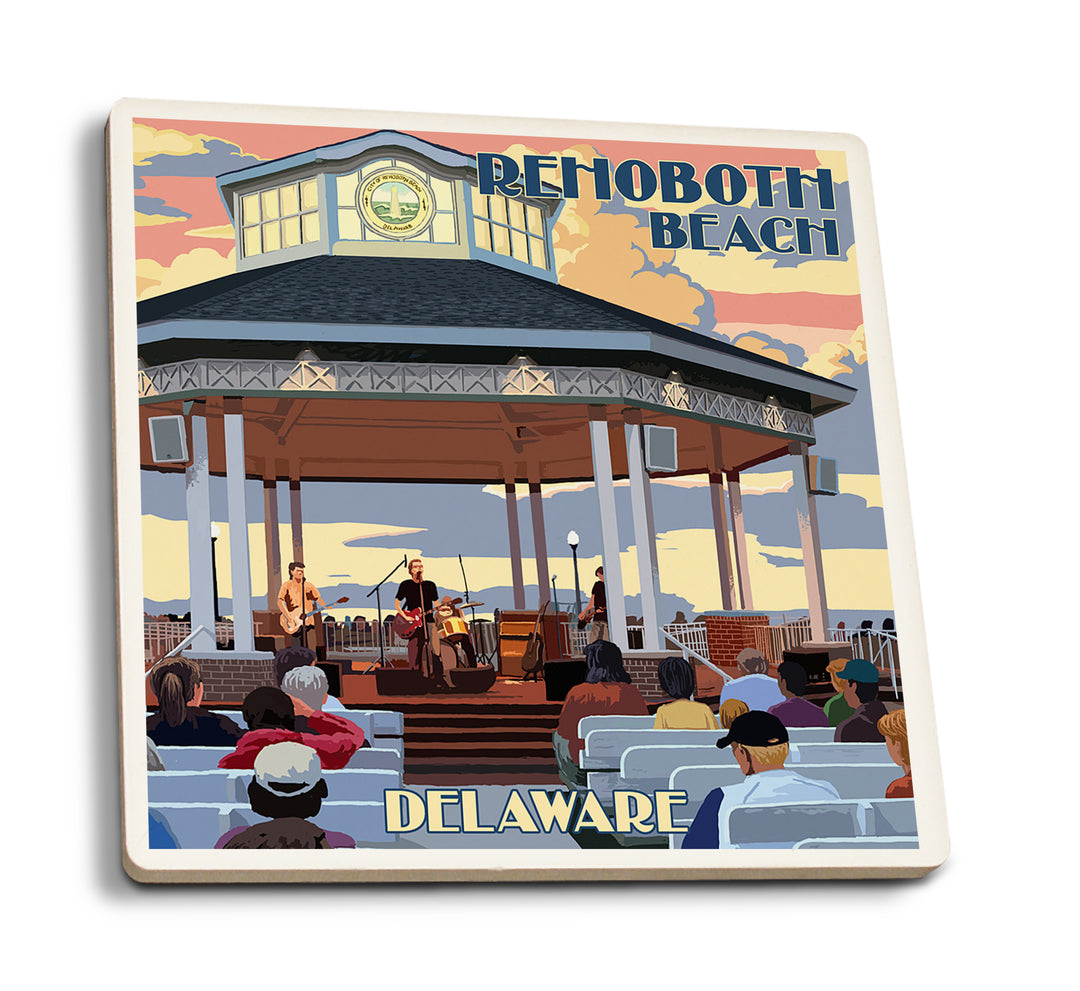 Rehoboth Beach, Delaware, Bandstand, Coaster Set
