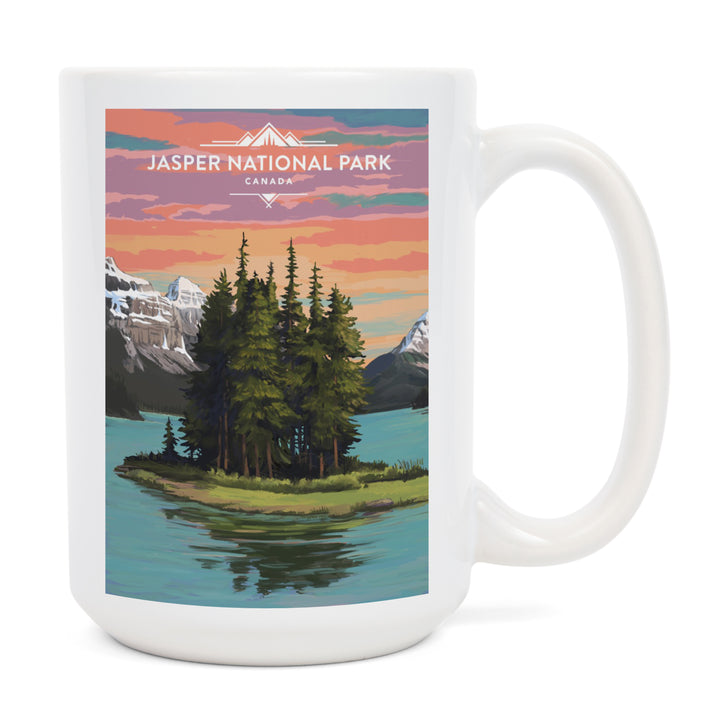 Jasper National Park, Canada, Ceramic Mug