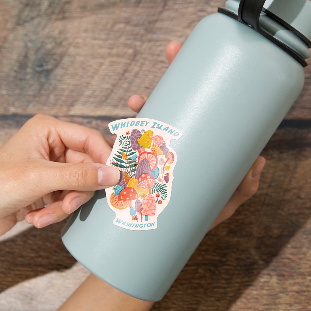 Whidbey Island, Washington, Earthy Dreamer, Vinyl Sticker