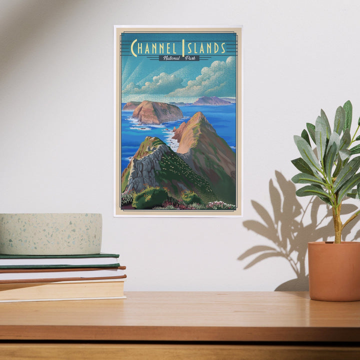 Channel Islands National Park, California, Lithograph National Park Series, Art & Giclee Prints Art Lantern Press 