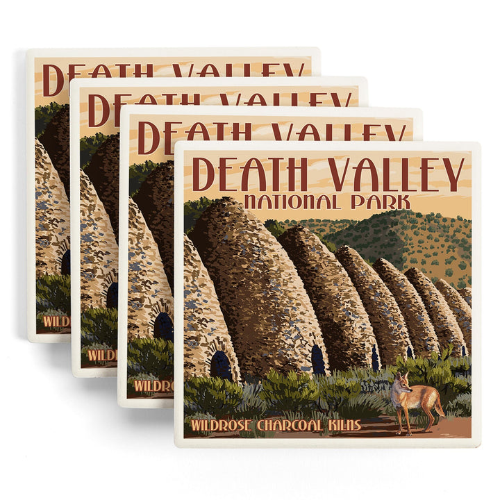 Charcoal Kilns, Death Valley National Park, Coasters Coasters Lantern Press 