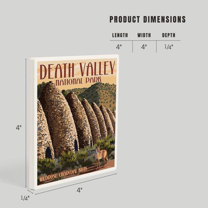 Charcoal Kilns, Death Valley National Park, Coasters Coasters Lantern Press 