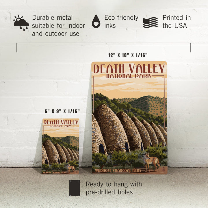 Charcoal Kilns, Death Valley National Park, Metal Signs Metal Lantern Press 