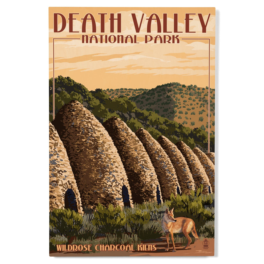 Charcoal Kilns, Death Valley National Park, Wood Signs and Postcards Wood Lantern Press 