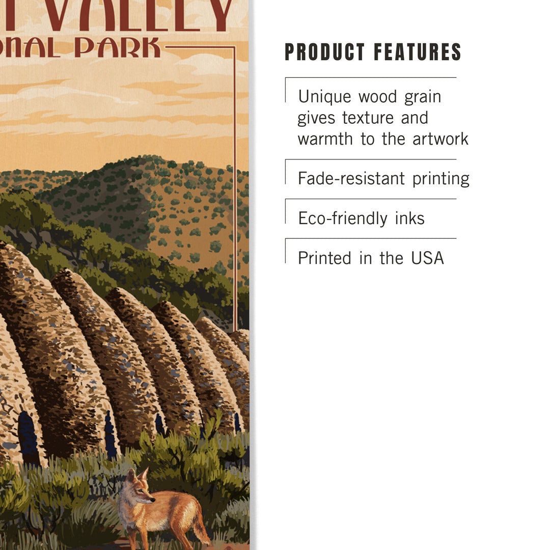 Charcoal Kilns, Death Valley National Park, Wood Signs and Postcards Wood Lantern Press 