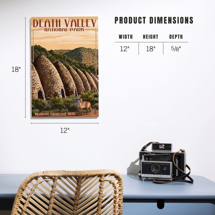 Charcoal Kilns, Death Valley National Park, Wood Signs and Postcards Wood Lantern Press 