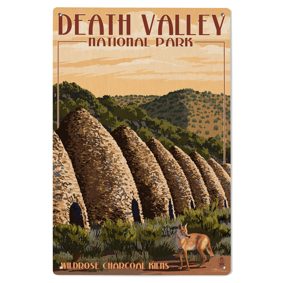 Charcoal Kilns, Death Valley National Park, Wood Signs and Postcards Wood Lantern Press 