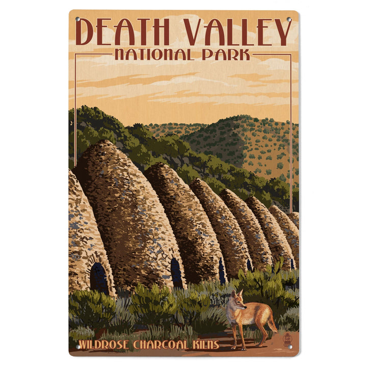Charcoal Kilns, Death Valley National Park, Wood Signs and Postcards Wood Lantern Press 